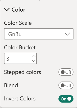 Color axis